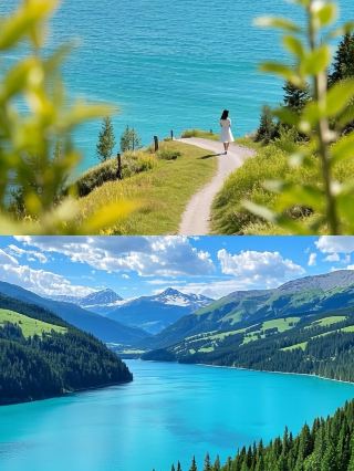 南北疆全景純粋旅行18日間周遊ルート