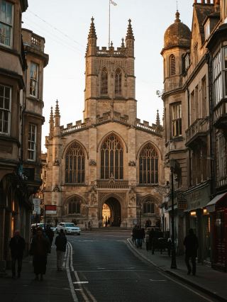 Прогулка по городу Бат, чтобы ощутить европейский колорит