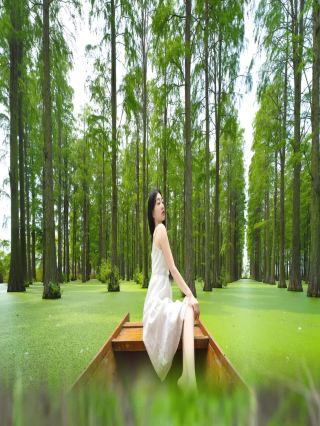 Luye fairyland check-in guide to unlock green fairy tale photo poses