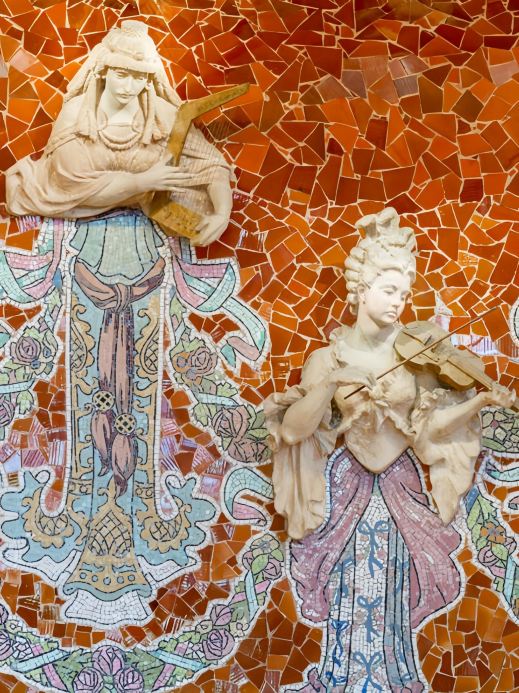 バルセロナカタルーニャ音楽堂｜陽光、この音楽ホールで最も美しい建材
