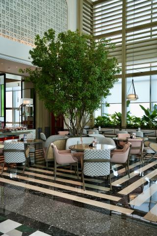 [Hyatt Regency Zhuhai Gongbei] Nanyang-style public areas | Indoor garden greenery