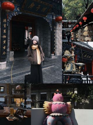Traveling to Chang'an with family, the floor-to-ceiling windows offer a view of the twilight, and children's joy accompanies the journey.