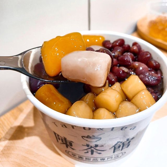 【芋圓控必去】黃埔純手工芋圓名店🍠 自選奶茶/豆漿/沙冰/椰汁底🥥