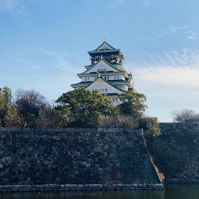 日本三大名城之一！大阪歷史象徵—大阪城！