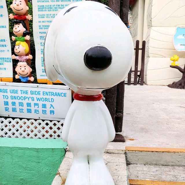 香港少有的免費主題公園 史努比開心世界