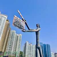 부산 마린시티, 광안대교뷰가 너무 멋진 영화의거리