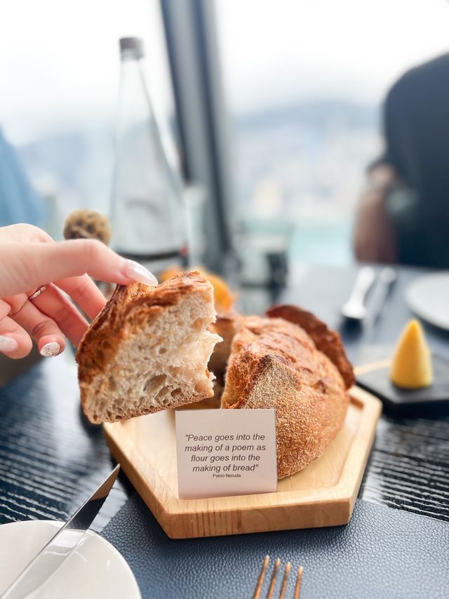 高級享受嘅法式料理Sky Dining午宴☁️