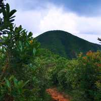 從赤柱峽道上孖崗山