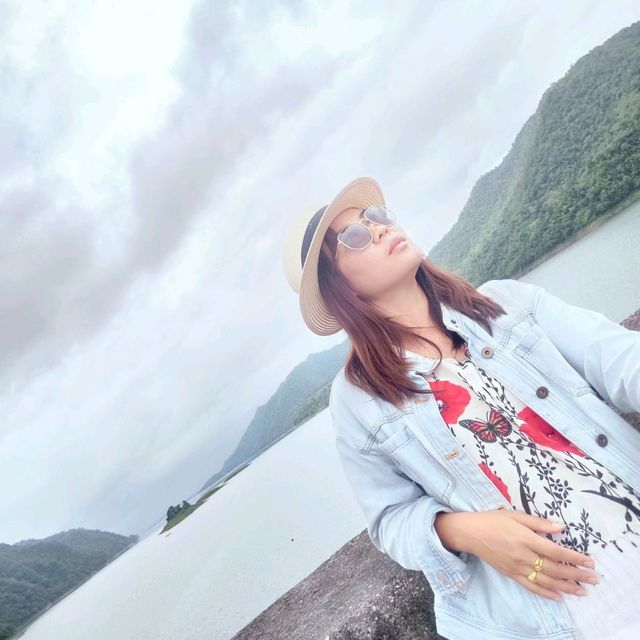 เขื่อนวชิราลงกรณ์ @กาญจนบุรี มุมนี้ก็สบาย นะ