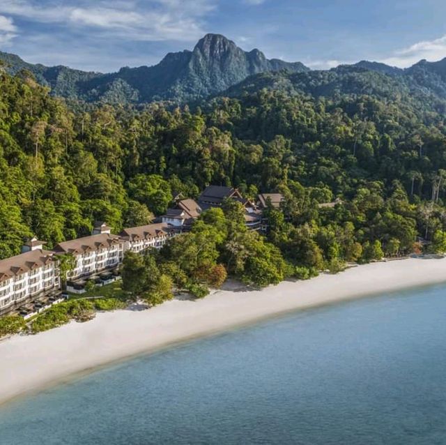 Langkawi Island in the hot summer