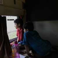 Taking the train in India