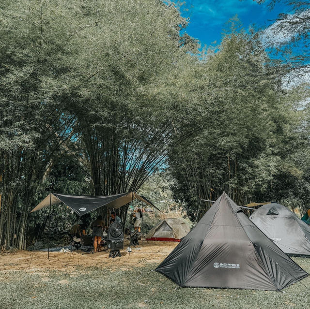 รีวิว ลานกางเต็นท์ กลิ่นไอดิน สระบุรี