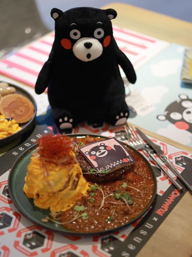 sensu x KUMAMON 主題cafe
