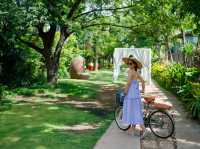 รีสอร์ทริมน้ำอัมพวา บรรยากาศดีมากเลยนะ