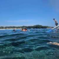 Clear blue waters and white sandy beaches