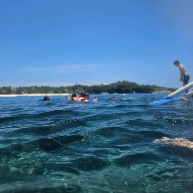 Clear blue waters and white sandy beaches