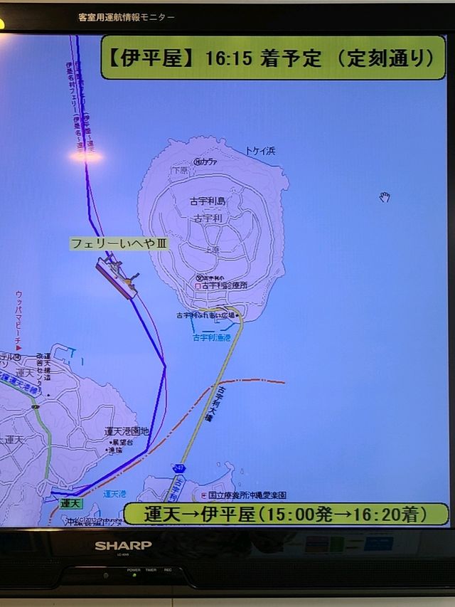 沖縄本島から伊平屋島までの行き方
