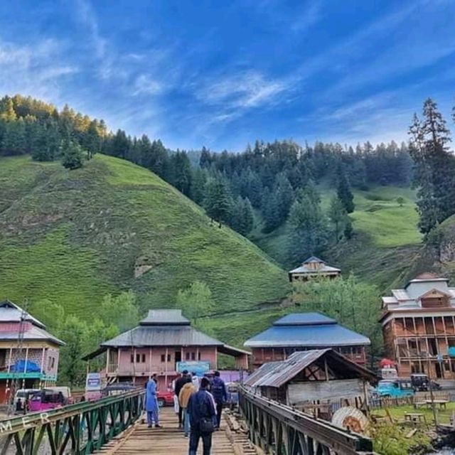 A side view of Kashmir 