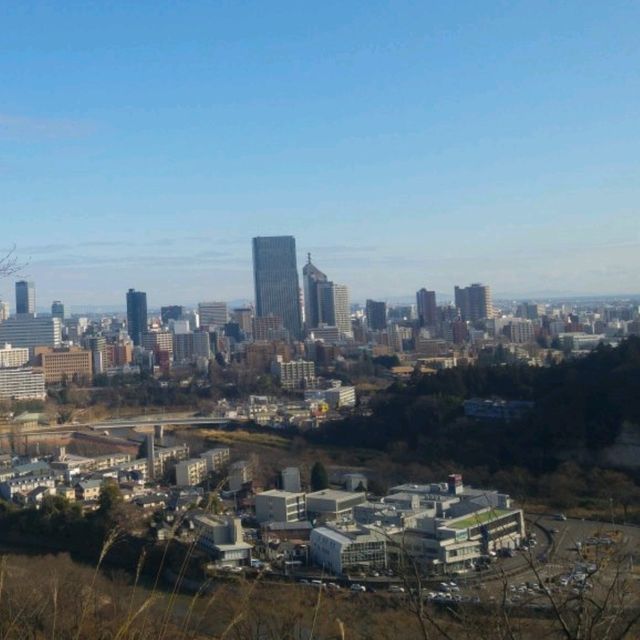 眺望仙台城市最佳位置