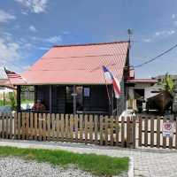 An unique little black house in Melaka