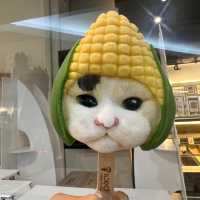 먹기 미안한 독특한 🐈고양이 아이스크림이 있는 IceDea 방콕 아이스크림 가게