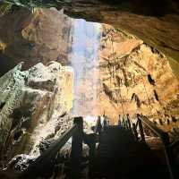 Back in time at Niah Caves.