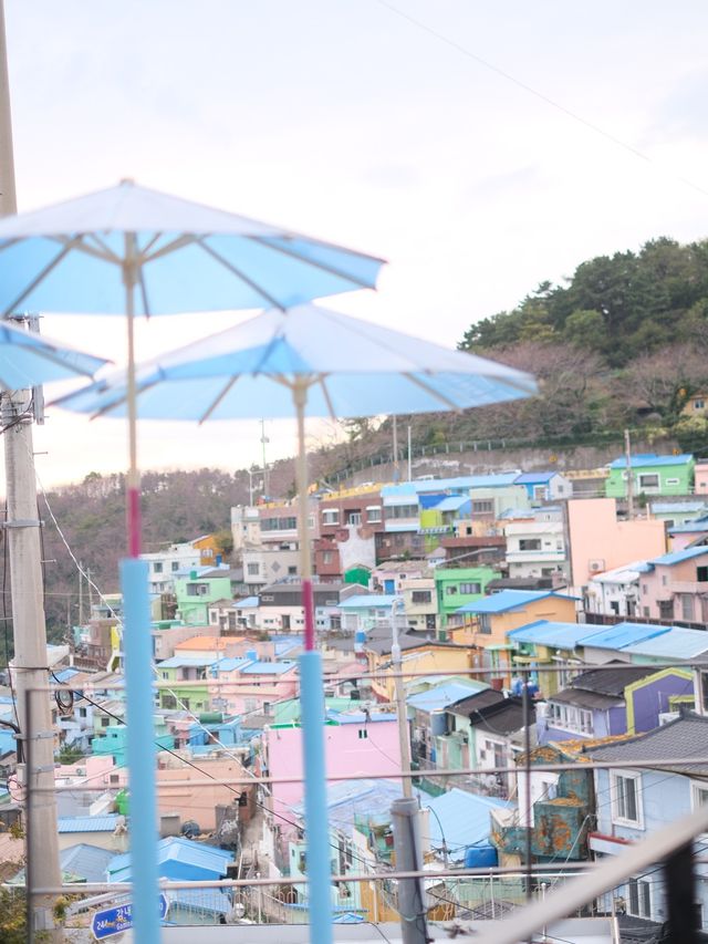  釜山出名景點～甘川洞文化村