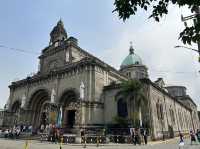 Christmas atmosphere at The Manila Cathedral 