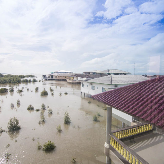 The Beauty of Kukup Houses Malaysia