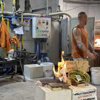 Glass Making and Sunset in Murano, Venice