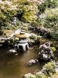 必打卡日本古老歷史氛圍的堀庭園🌿