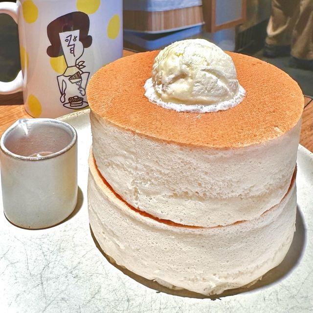罪悪感なし？！分厚さ過去一ホットケーキ♡