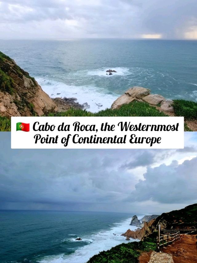 🇵🇹 Cape Roca, the Westernmost Pt of Europe