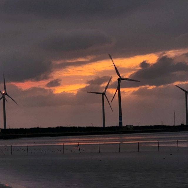 Gao Mei Wetlands in Taichung