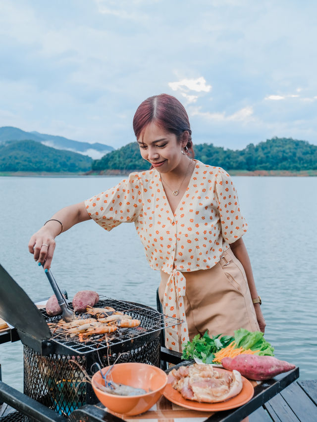 ภูเขาลอยน้ำ เขื่อนแม่งัด เชียงใหม่ 🍃