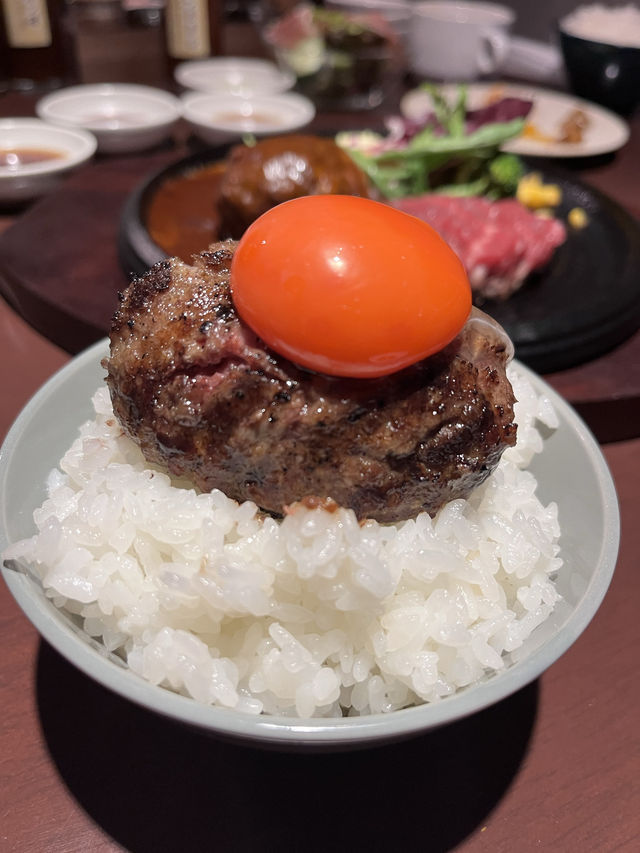 【福岡カフェ】炊きたて羽釜ご飯と七輪で焼くハンバーグが食べられるお店✨