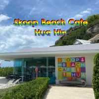 Skoop Beach Cafe คาเฟ่สวยริมทะเลหัวหิน