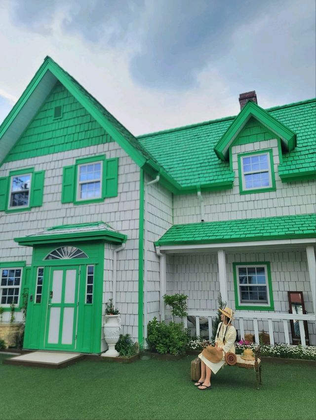 초록지붕집이 동화속 느낌 고성 앤트리카페💚