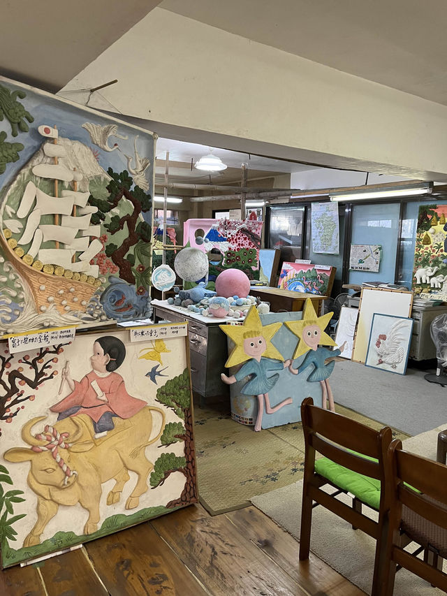 【福岡観光】知る人ぞ知る美術館！漆喰で作り上げる｢鏝絵｣が無料で見られる♪