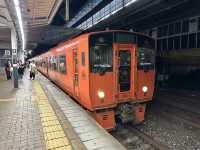 福岡県。福岡市『博多駅』から北九州市『門司港駅』を結ぶ『特急きらめき』