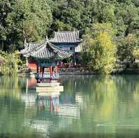 Reflections of Serenity: Black Dragon Pool Park, a Lijiang Gem!