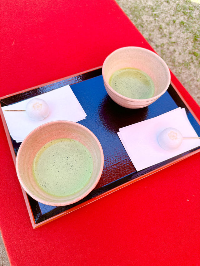 〜福島県〜お城の中で絶景お抹茶🍵茶室麒麟