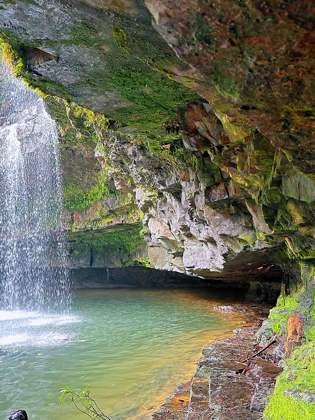Crystal Clear Waterfall in Malaysia 