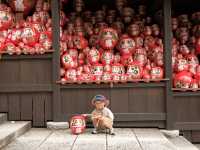 🇯🇵大阪勝尾寺⛩️美美的達摩不倒滿佈整個寺廟❣️