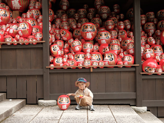 🇯🇵大阪勝尾寺⛩️美美的達摩不倒滿佈整個寺廟❣️