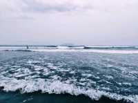 海邊玩水後泡湯，安逸啊！