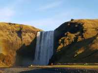 Iceland Majestic Gem: Skogafoss Waterfall