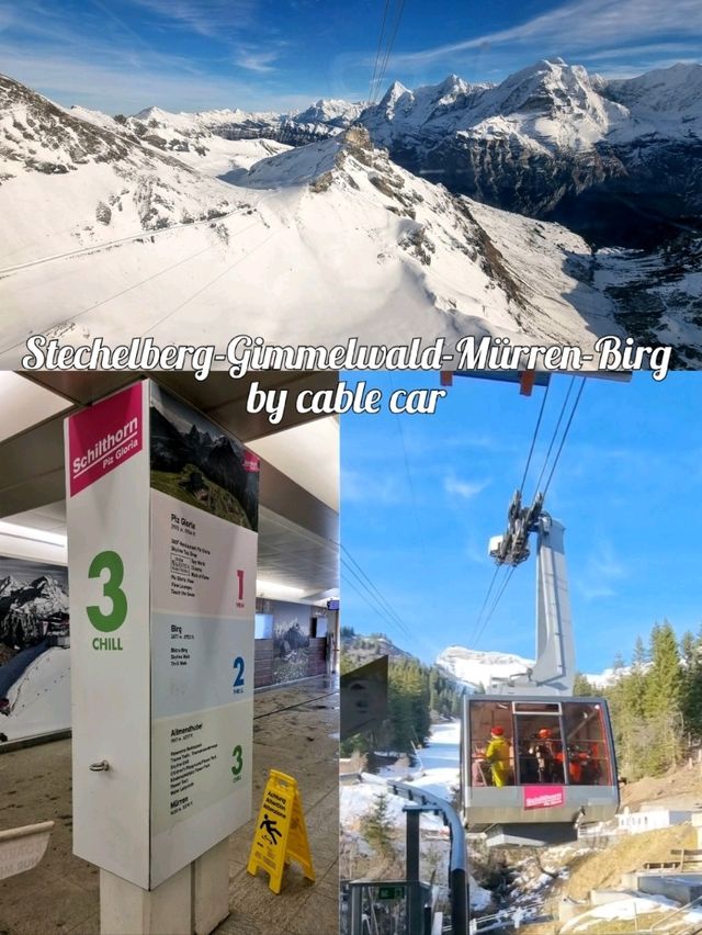 🇨🇭 From Interlaken to Schilthorn 🗻