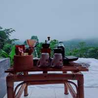 นอนดูหมอกจิบกาแฟยามเช้า@บ่อเกลือ