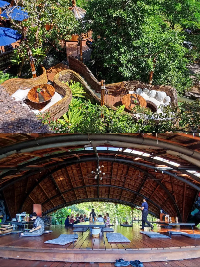 รีวิว ร้านอาหารสไตล์บ่าหลี ท่ามกลางธรรมชาติ